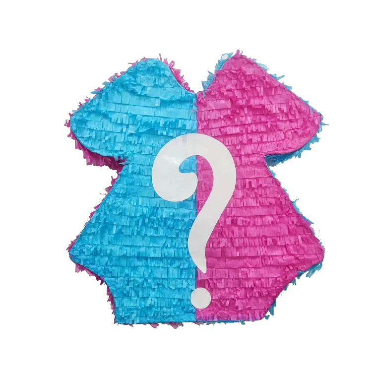 customized design pinatas gender reveal 