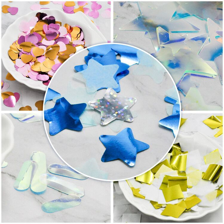 factory supply wholesale star shape confetti
