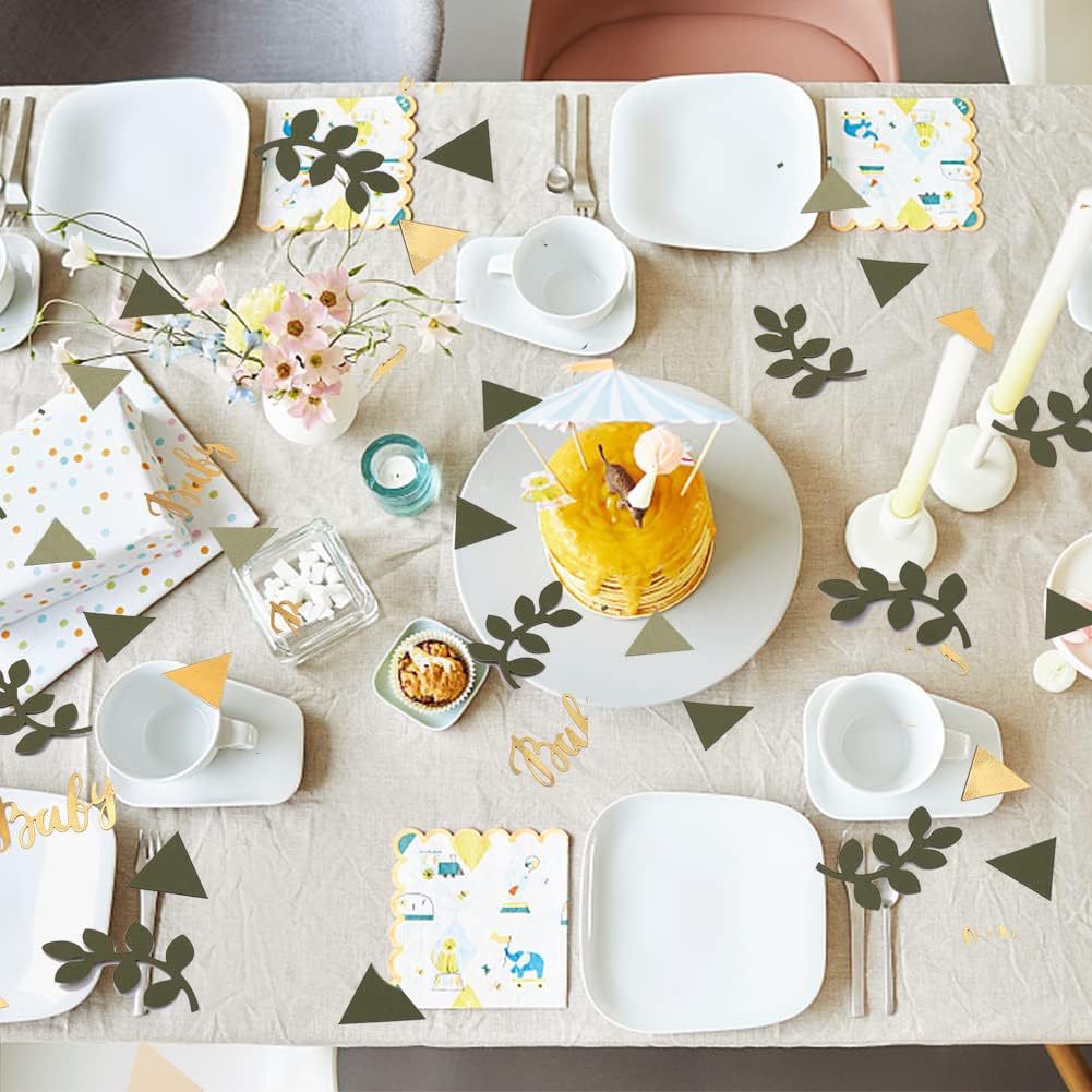 baby shower theme party confetti