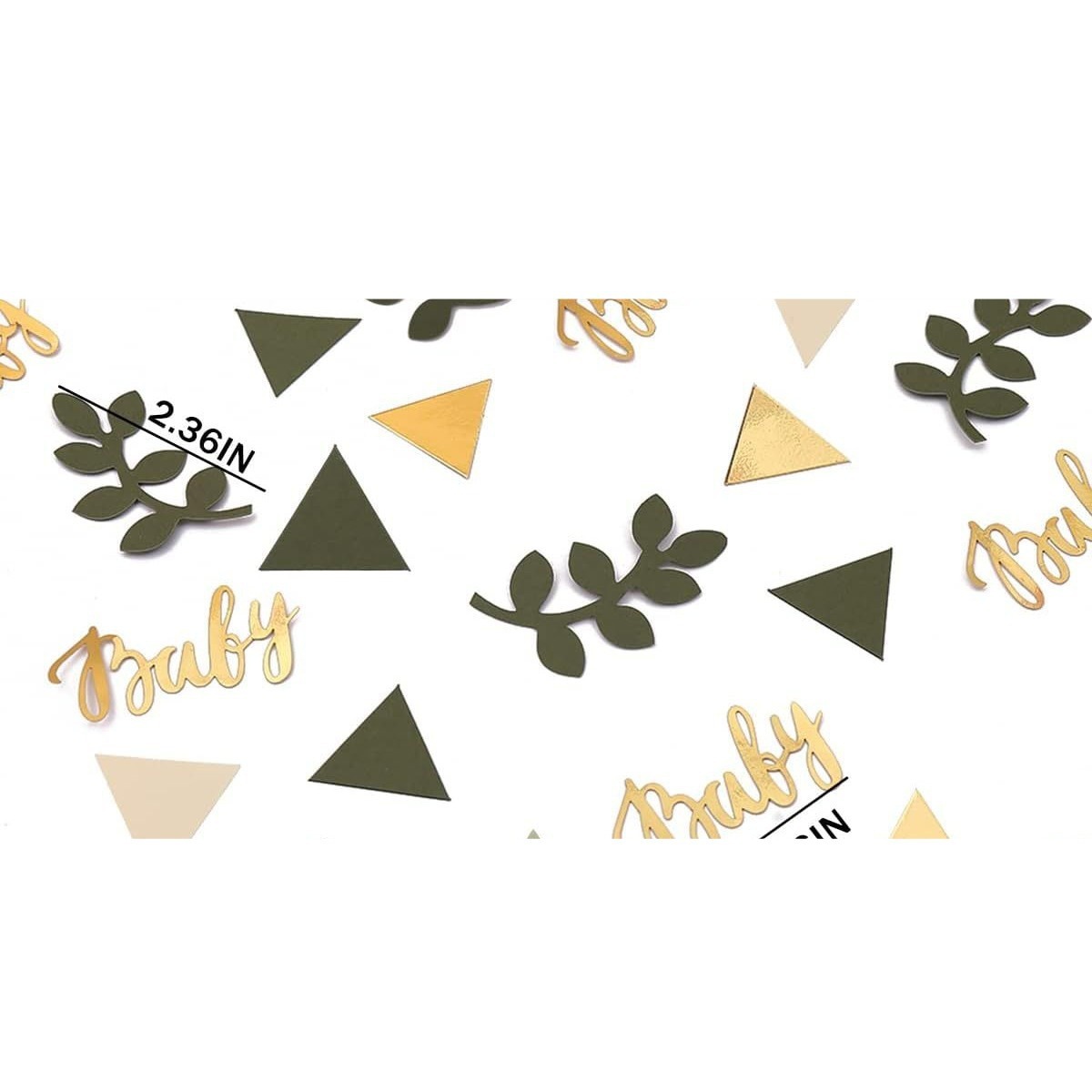 baby shower theme party confetti